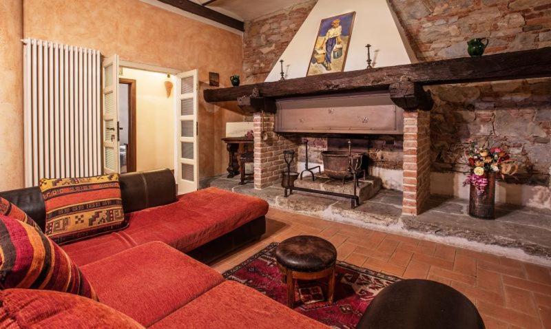 Casale Baldelli Apartments Кастильоне-дель-Лаго Экстерьер фото